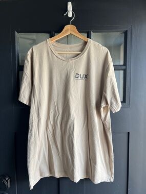 Men’s Dux waterfowl subscription tshirt size xxl tan